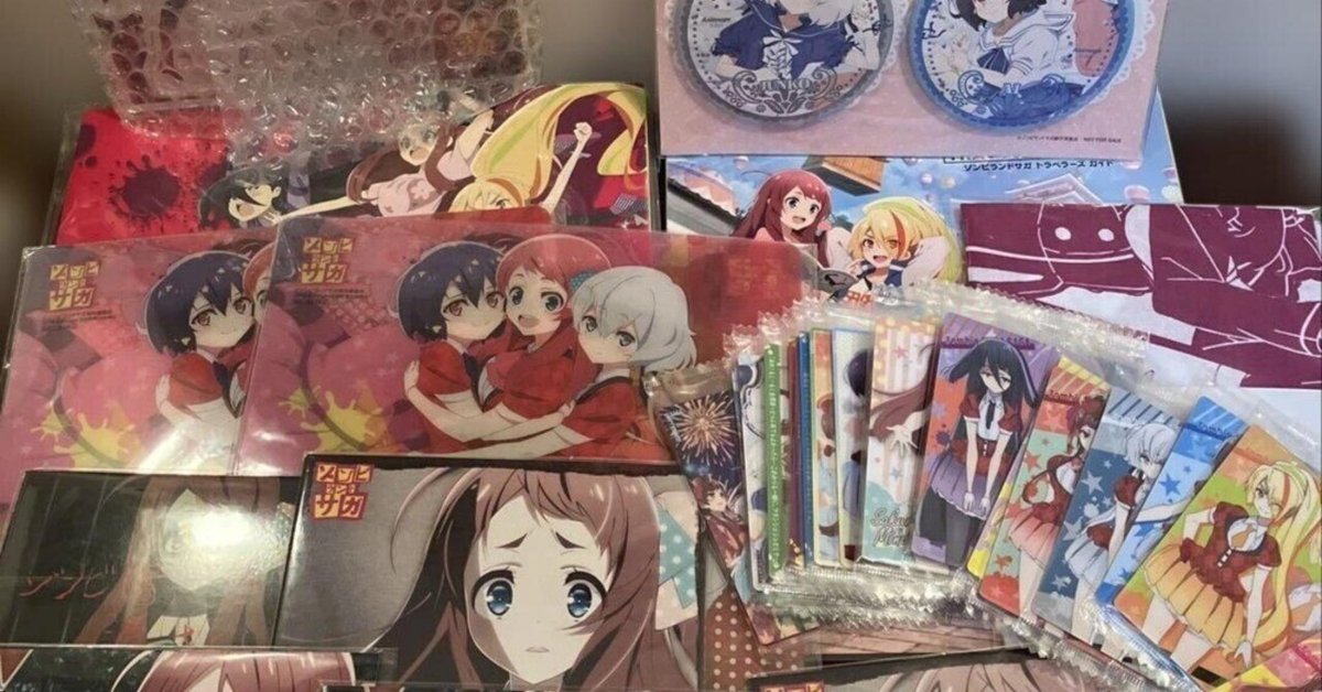 ゾンビランドサガ　ゆめぎんがパラダイス　クリアファイル　アクスタなど　まとめ売り 本日見つけた掘り出しモン!】ゾンビランドサガ ゆめぎんが