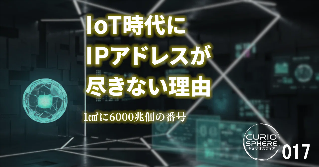 Why IP Addresses Will Not Run Out in the IoT Era｜ROKI｜自伝ライター／聞き書き編集