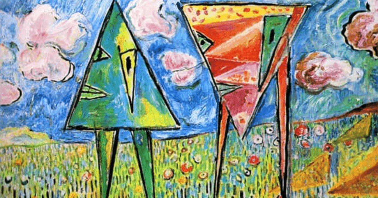 未来に繋げる「絵画」 佐藤未来 「みあげるおと ‐線と色、音と詩‐」 （フリュウ・ギャラリー