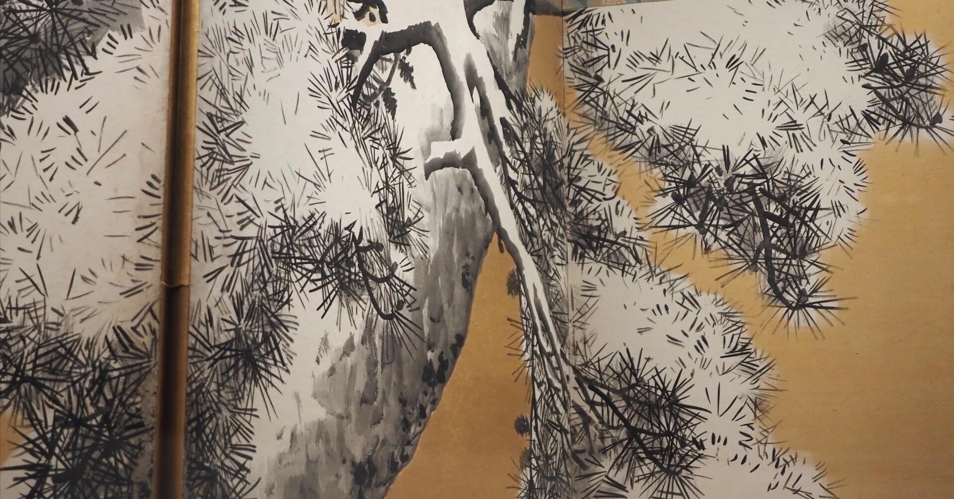 円山応挙 建宗義寅 ［雪中松画賛］ 円山派の祖 臨済宗大徳寺 393世 日本橋の三井さんの美術館で円山応挙の人気画題を振り返る……雀も猫も猫