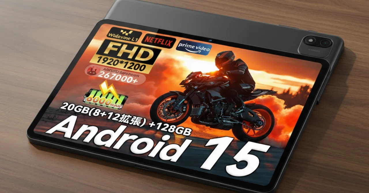 2025年最新】1.4万円の衝撃！動画視聴なら「Headwolf WPad6」一択