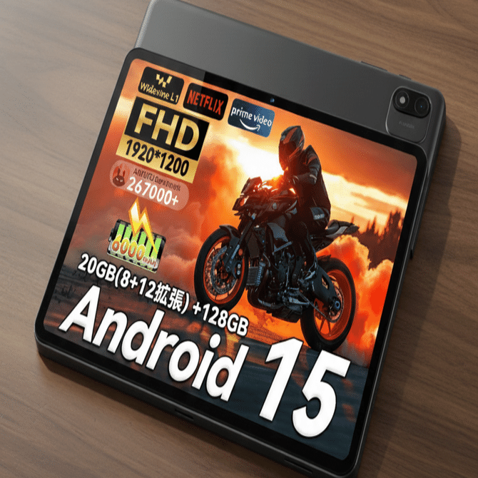 2025年最新】1.4万円の衝撃！動画視聴なら「Headwolf WPad6」一択