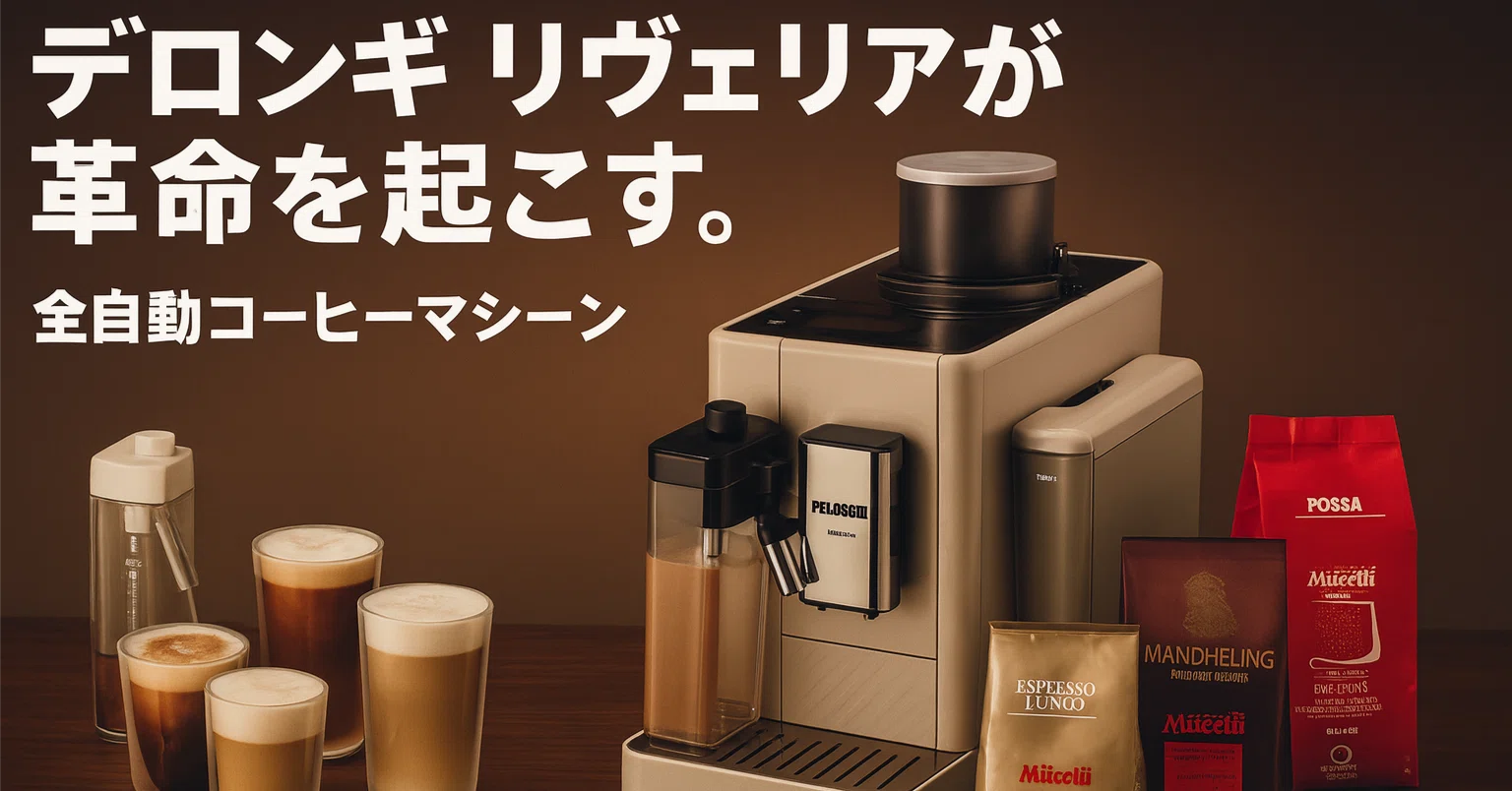 デロンギ リヴェリアが革命を起こす。「豆を替える」という当たり前が