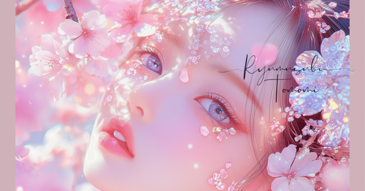 神々とAIアートでつながる物語：木花咲耶姫｜龍結びTomomi