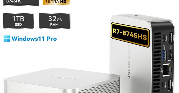 驚異のコスパ】GEEKOM A7レビュー！Ryzen™ 9 7940HS搭載の高性能