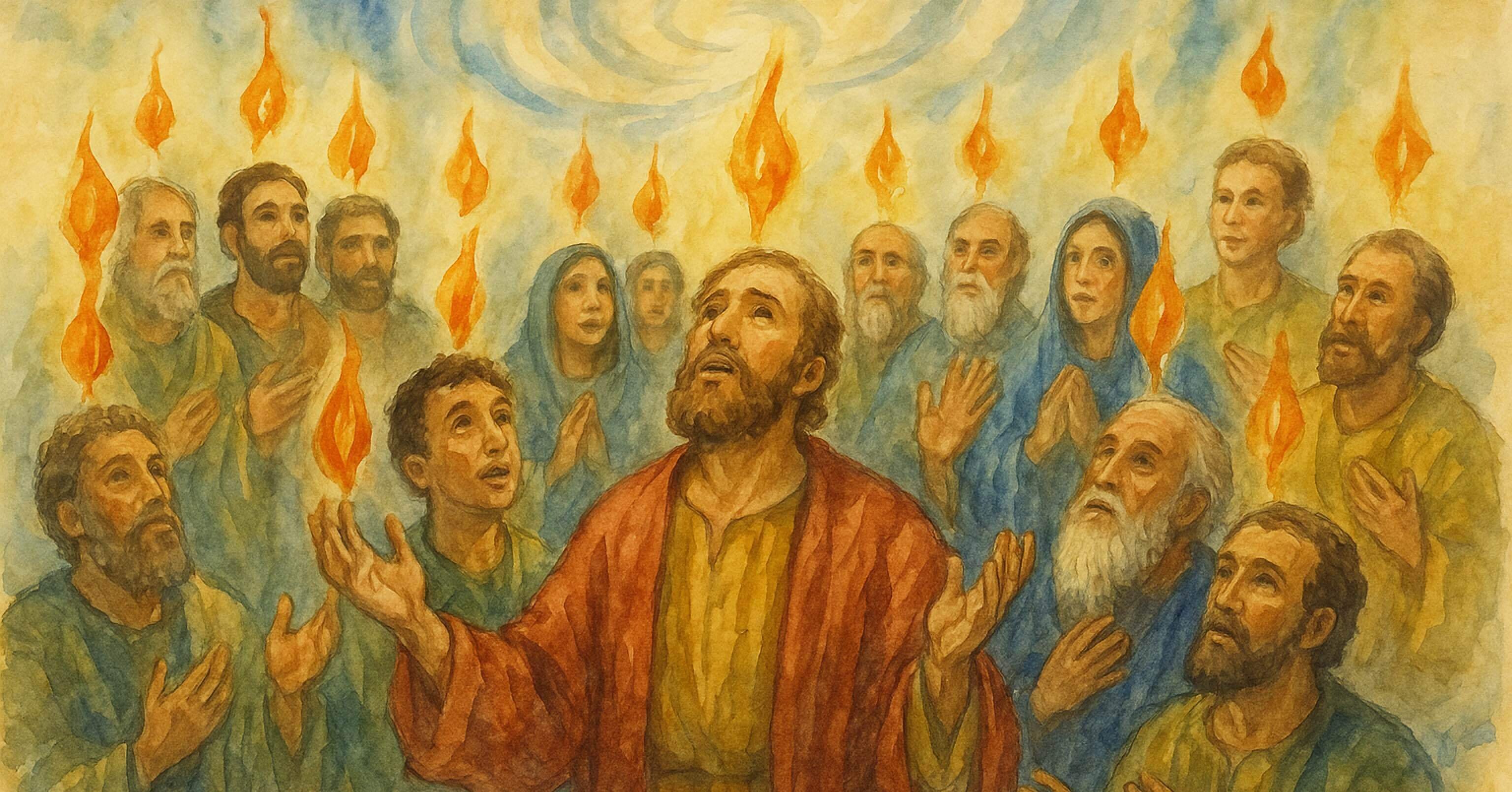 Biblia studere Ⅴ,4、Act2:1-13、聖霊降臨｜harimako