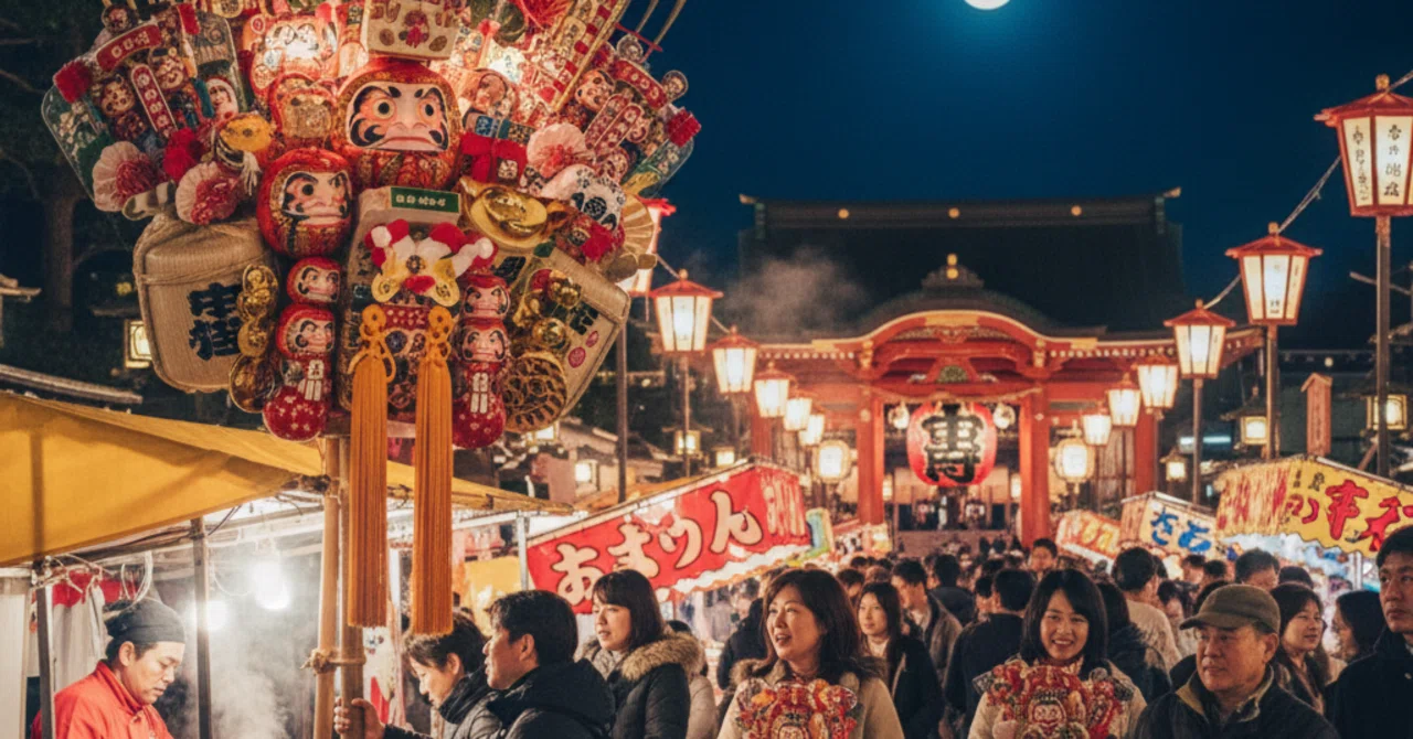 2025年版：11月の「酉の市」とは？熊手の意味・買い方から関東三大