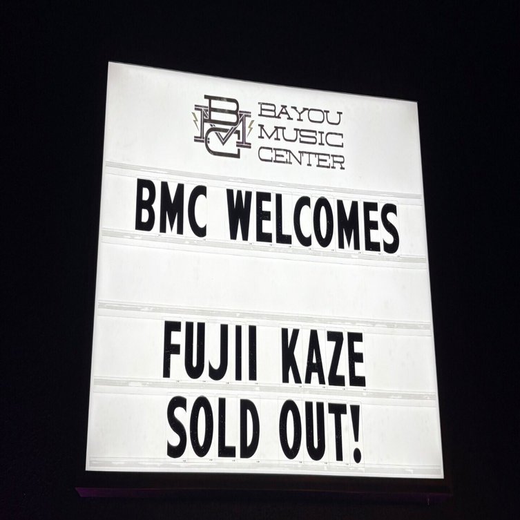 藤井風 | Houston 10/8 | NORTH AMERICA TOUR 2025｜aryo