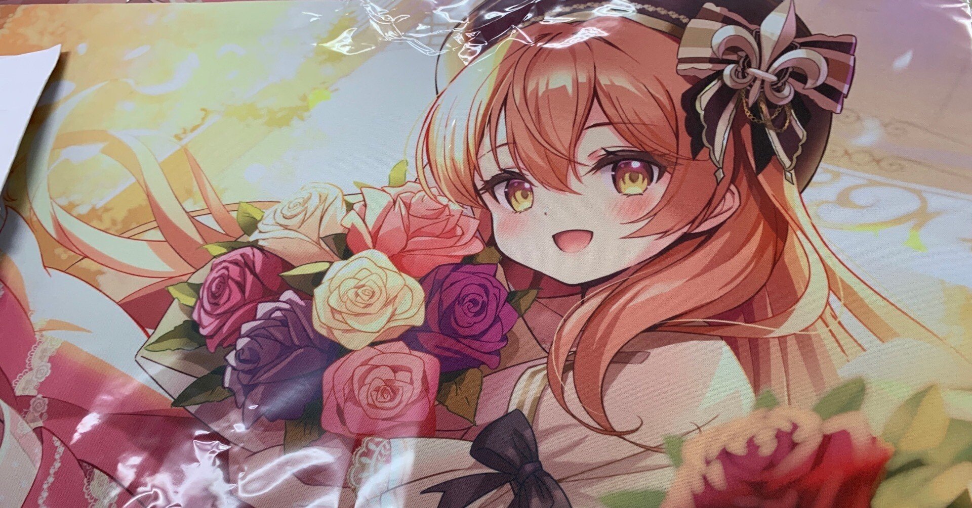 ヴァイスシュヴァルツロゼ ハーフアニバーサリー プレイマット WSR バイシュヴァルツロゼ11月度ハーフアニバーサリープレイマット賞品