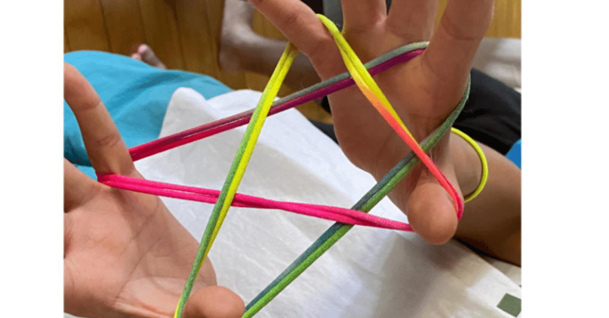 あやとり教室inまんぷく寺子屋(宮崎県東諸県郡国富町)（2025年8月6日）