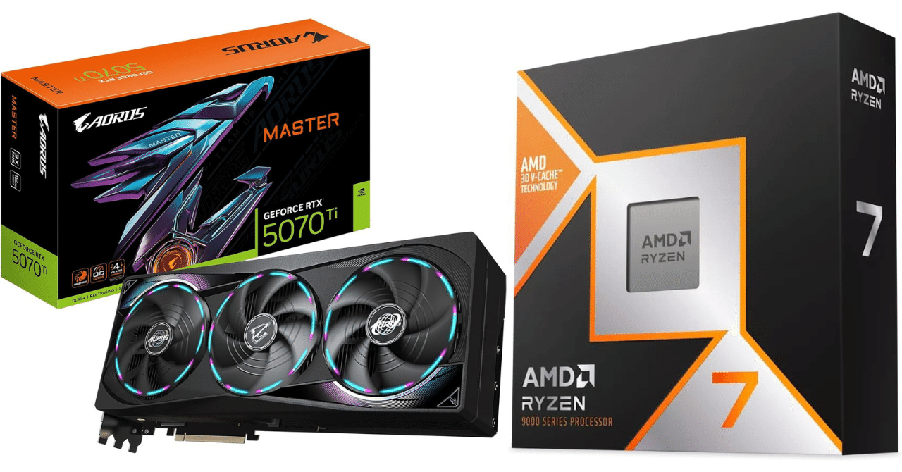 GeForce RTX 5070 TiとRyzen 7 9800X3D搭載PCのおすすめ構成：全パーツ