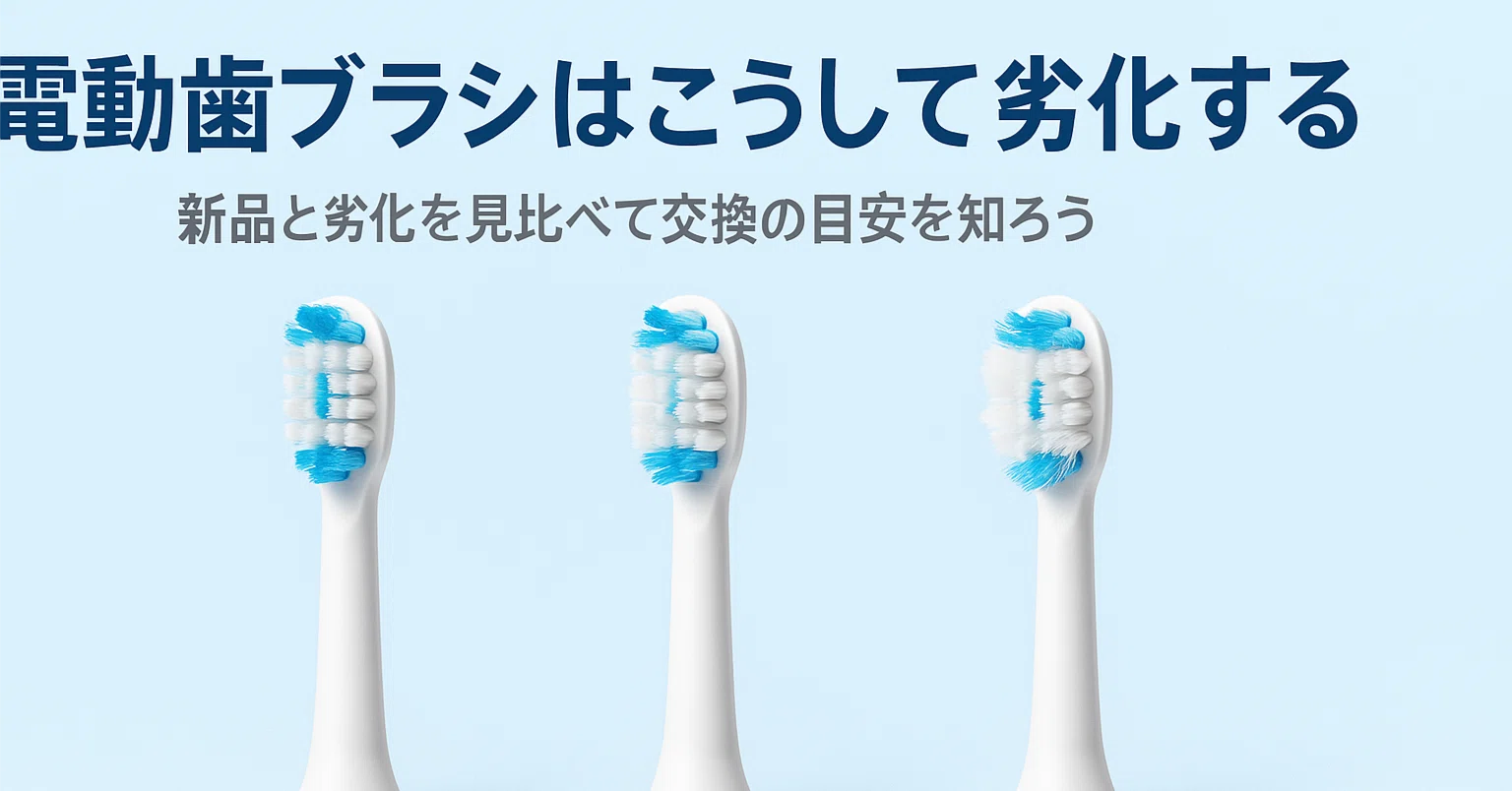 電動歯ブラシの劣化原因と買い替えの目安｜毎日がラクになる店