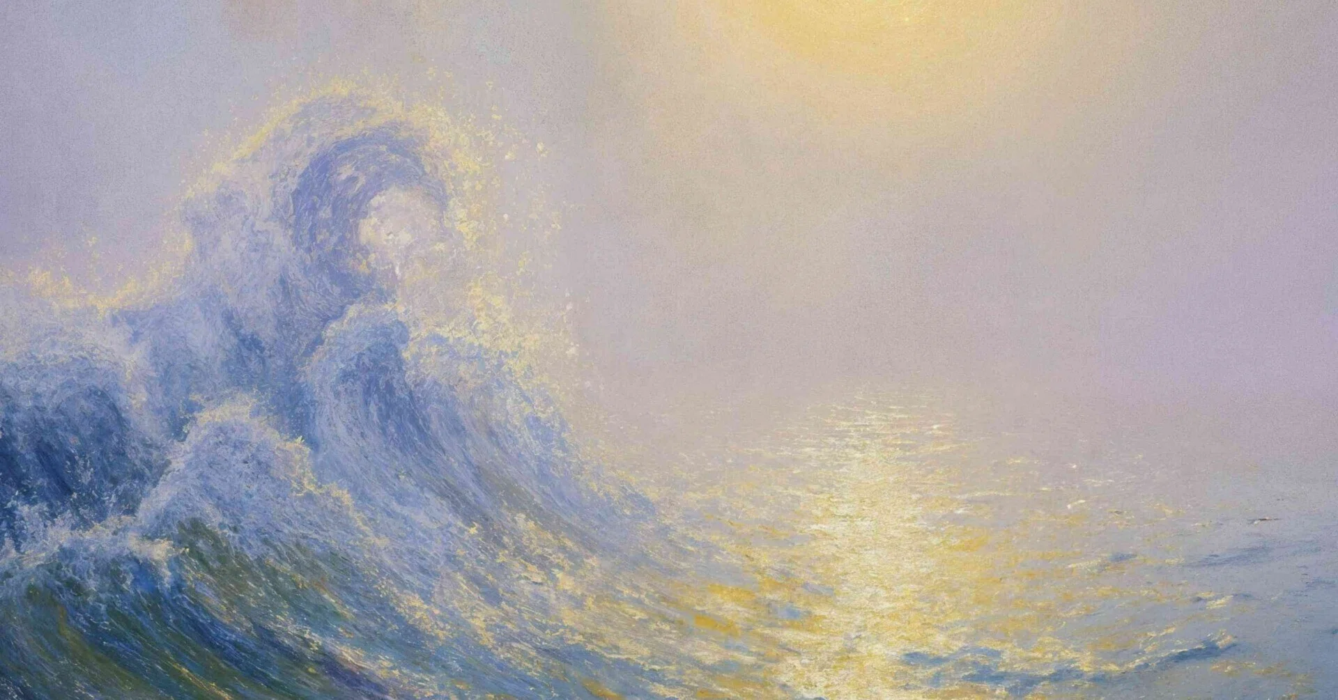 Hokusai × Monet ‐ The Golden Wave of Silence（北斎 × モネ ‐ 静寂の