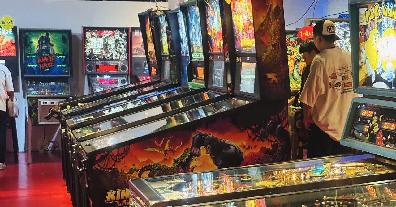 100円で気分はNYのゲーマー！心斎橋「シルバーボールプラネット」で