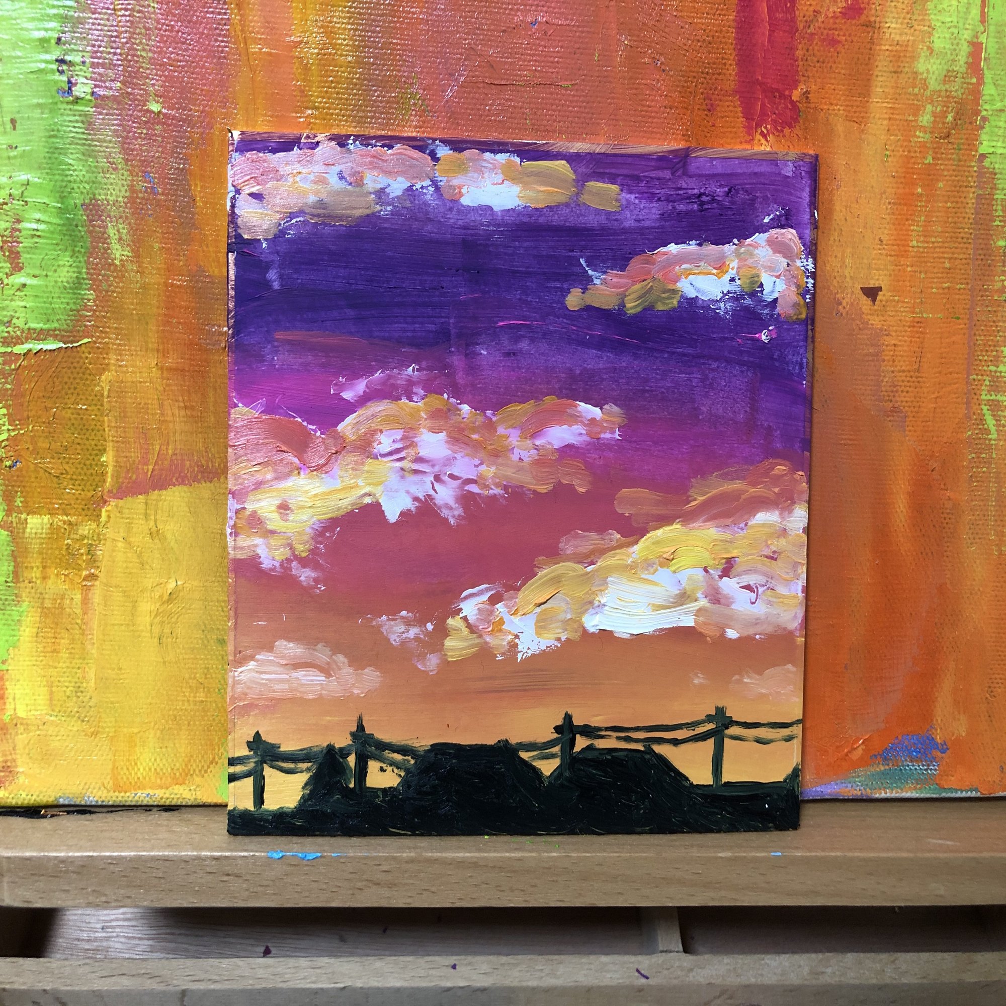フリー素材】油絵1｜13's ART
