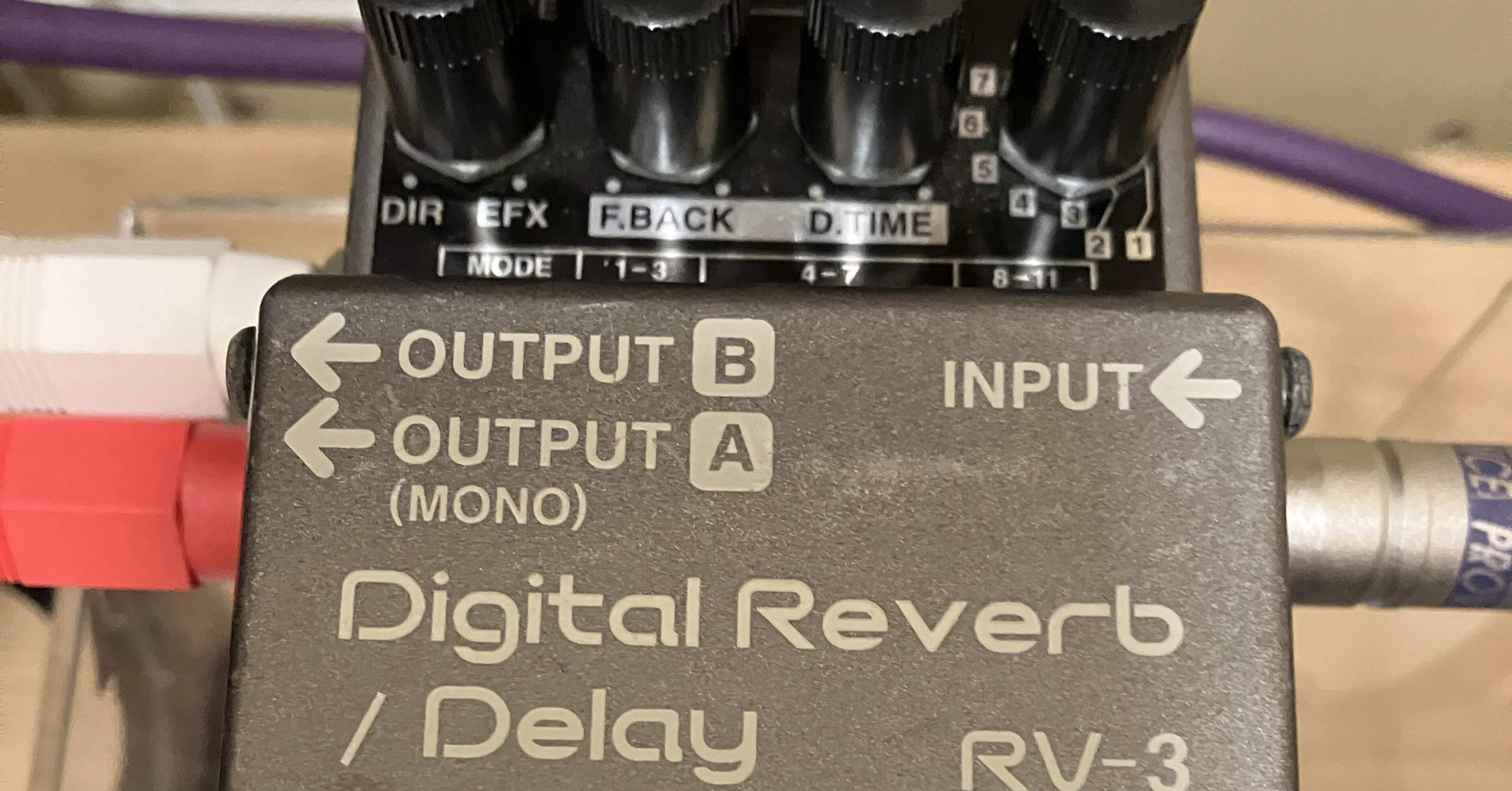 エフェクター備忘録⑩ BOSS RV-3｜スロウリィ