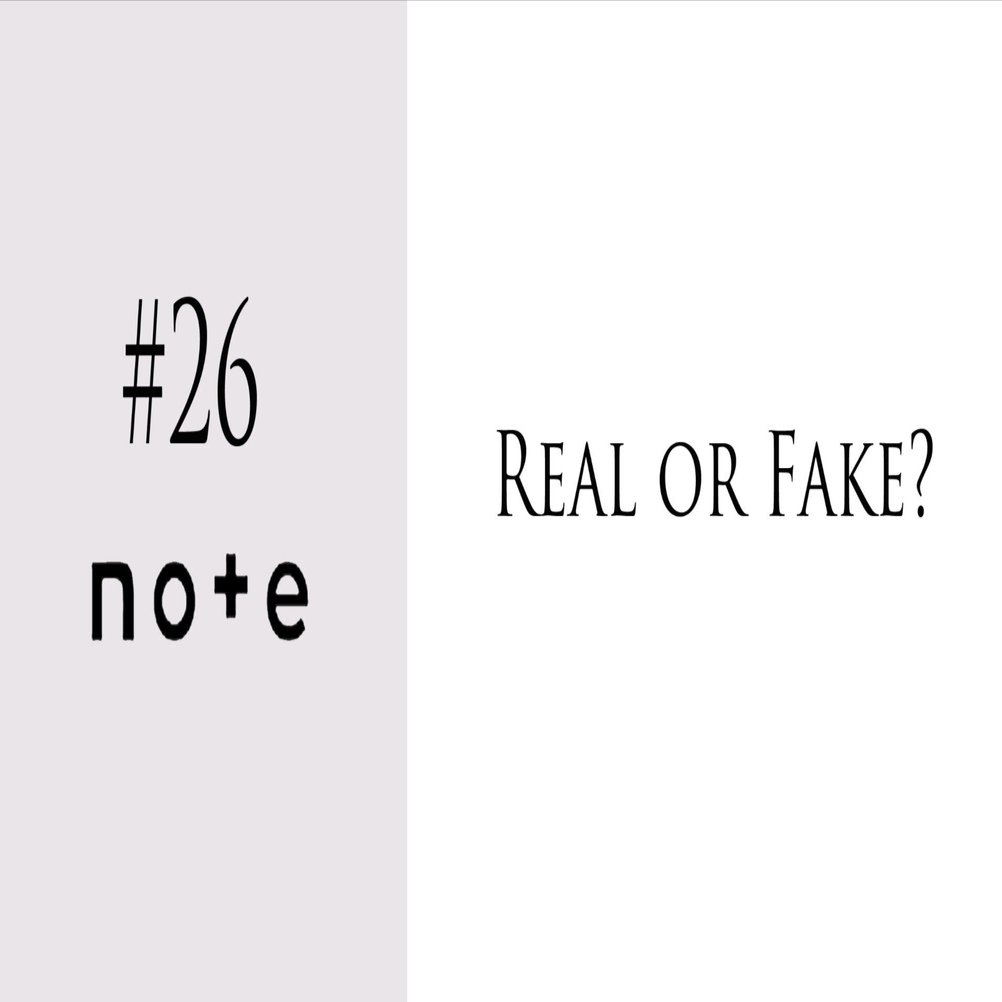 本物？ニセモノ？｜yucca