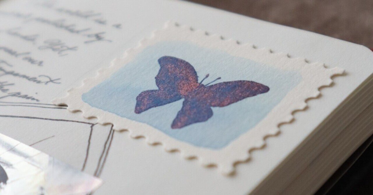 モルフォ蝶の羽のようなインク。FERRIS WHEEL PRESS フェリスホイール