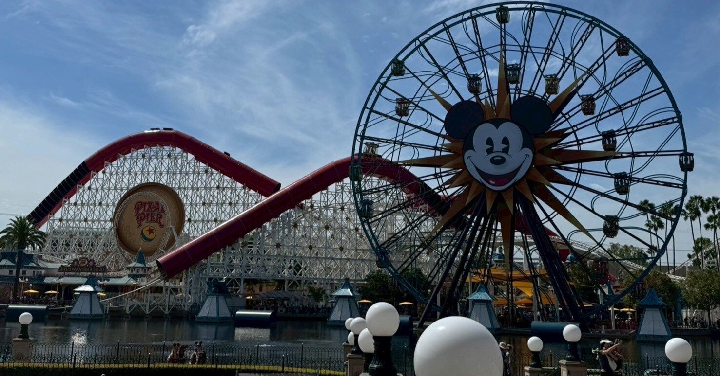 カリフォルニアディズニーに行きました。カリフォルニア