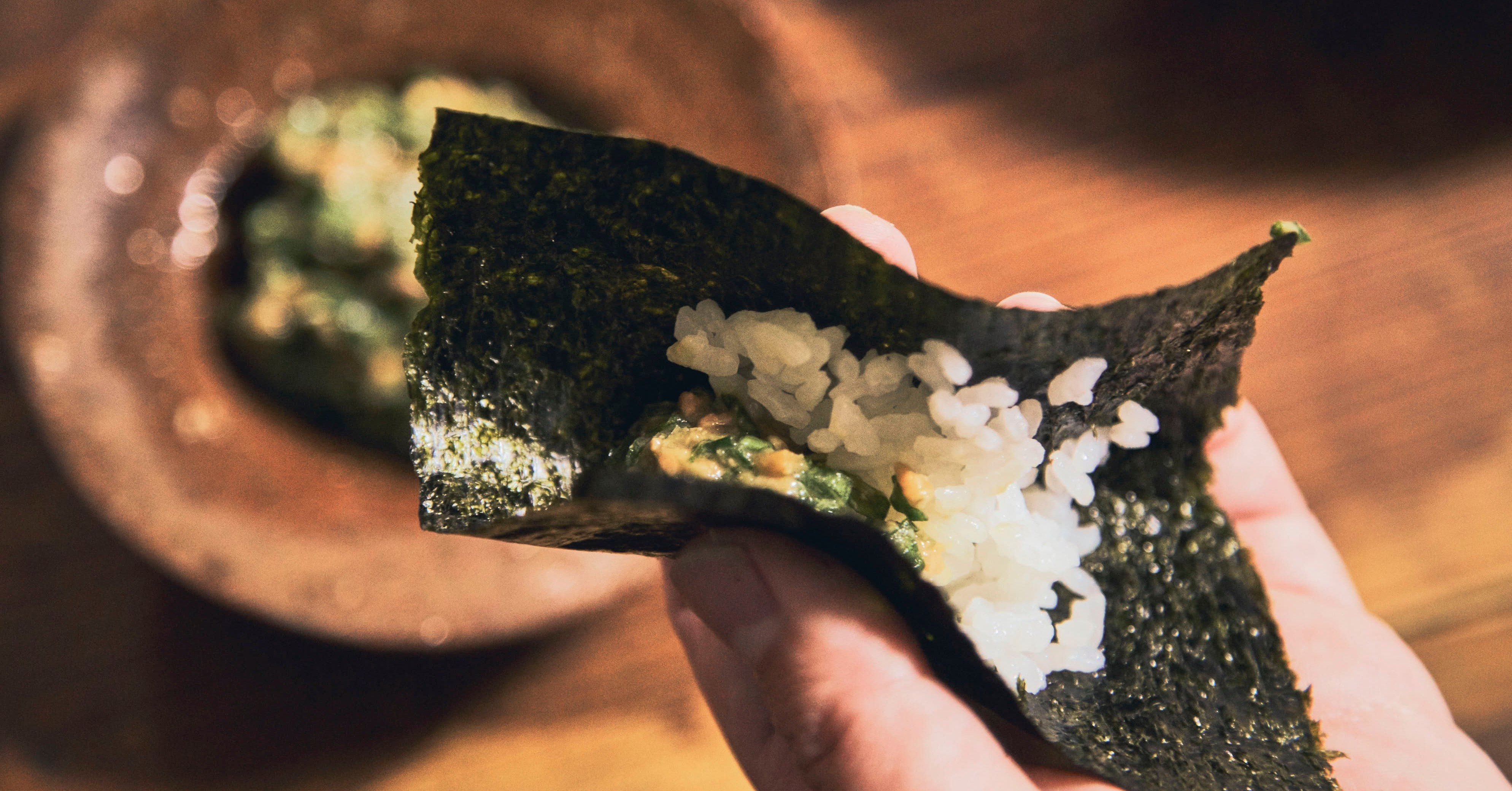 我が家の海苔レシピ 葱味噌の手巻き 今井真実 料理家 Note