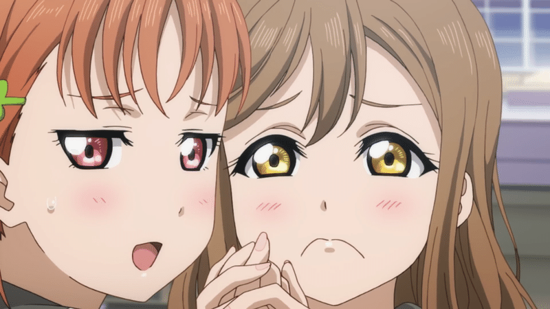 ラブライブ サンシャイン 2期 10 11話 朔空 Note