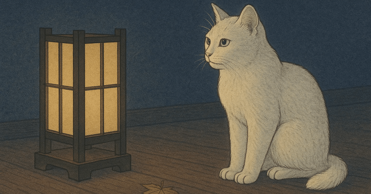 霧のなかの白猫｜冬月剣太郎『猫たちが唄っている♬』