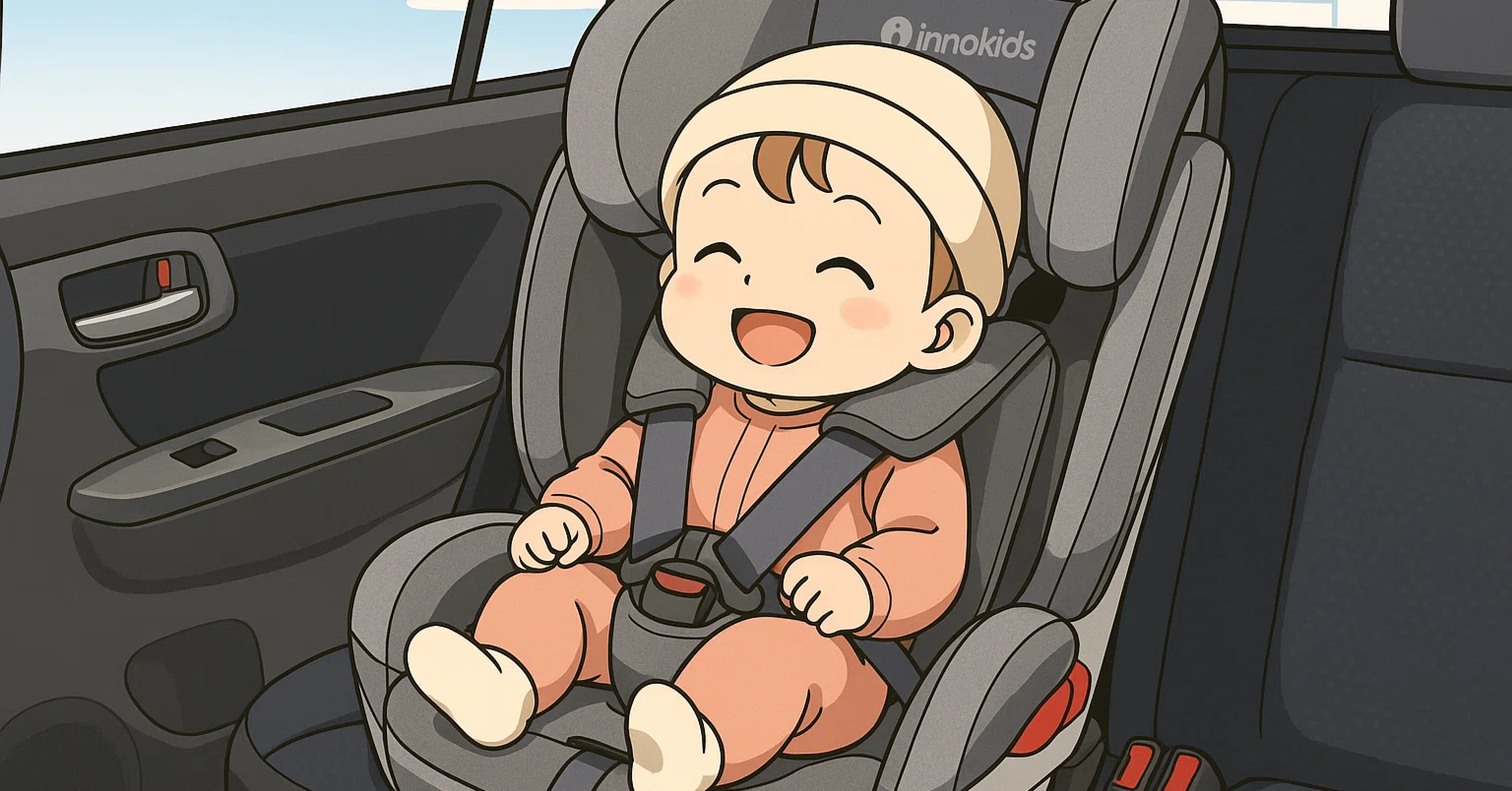 軽自動車にもぴったり!折りたたみ式チャイルドシートを買いました 軽自動車にもぴったり!折りたたみ式チャイルドシートを買いました