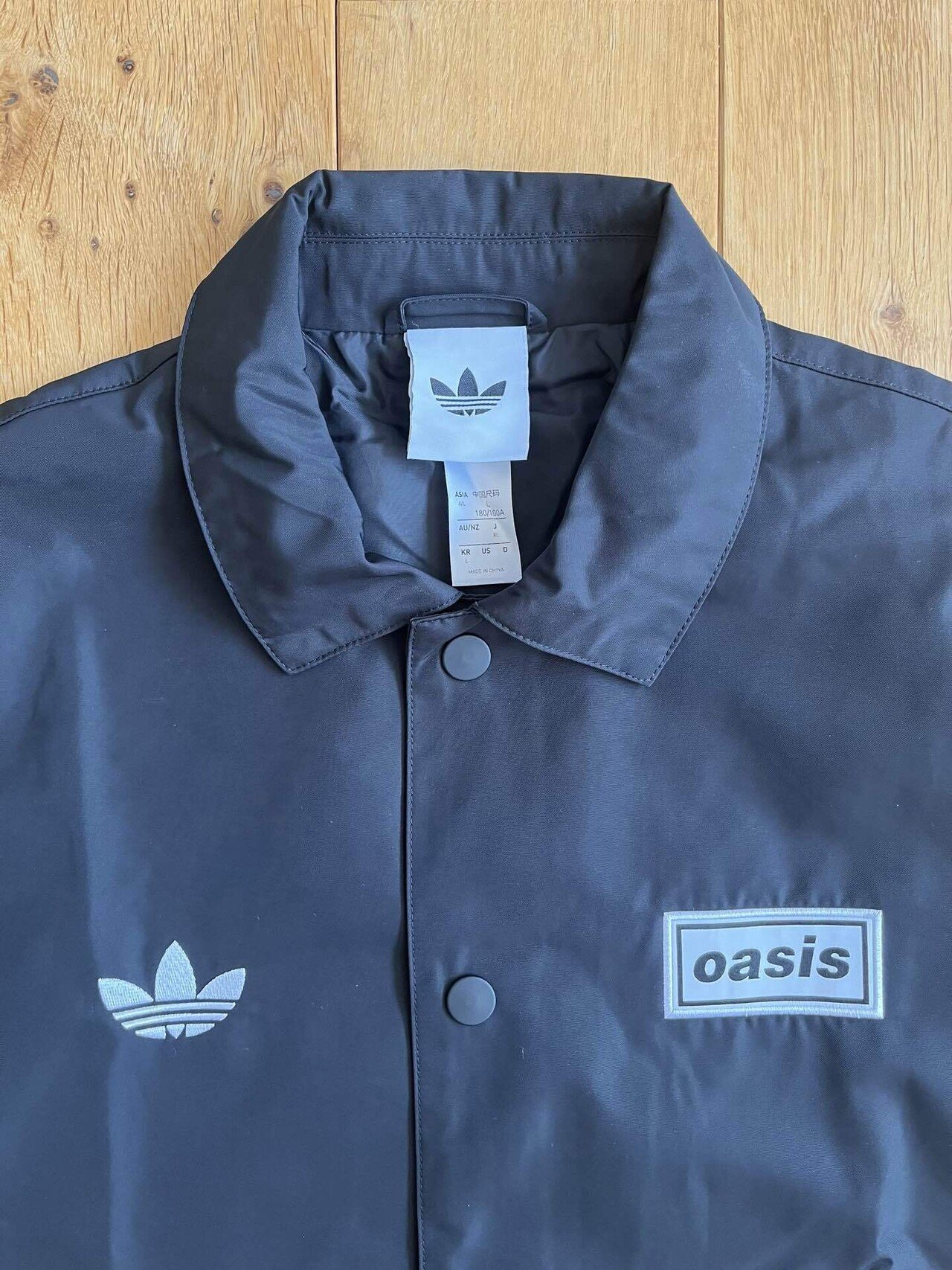 OASIS × ADIDAS コーチジャケット着てみた｜栗とロック