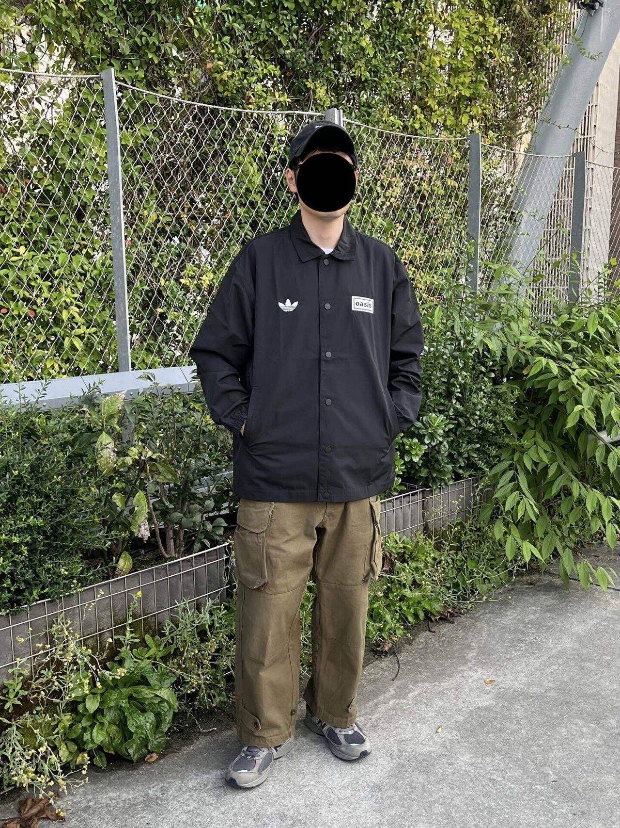 OASIS × ADIDAS コーチジャケット着てみた｜栗とロック
