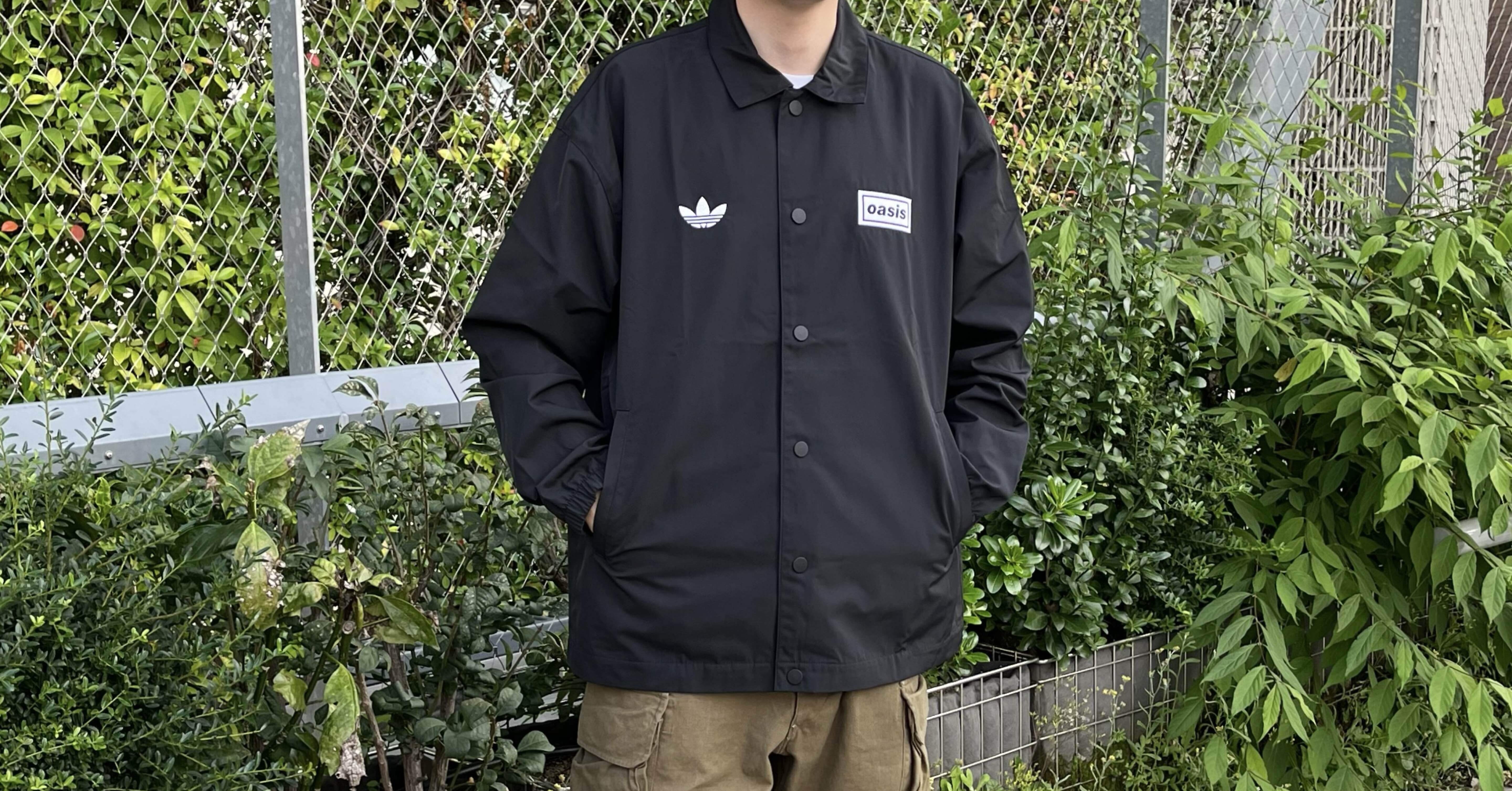 adidas oasis コーチジャケット d04412ab0aa9d6f72fb636c055ad15