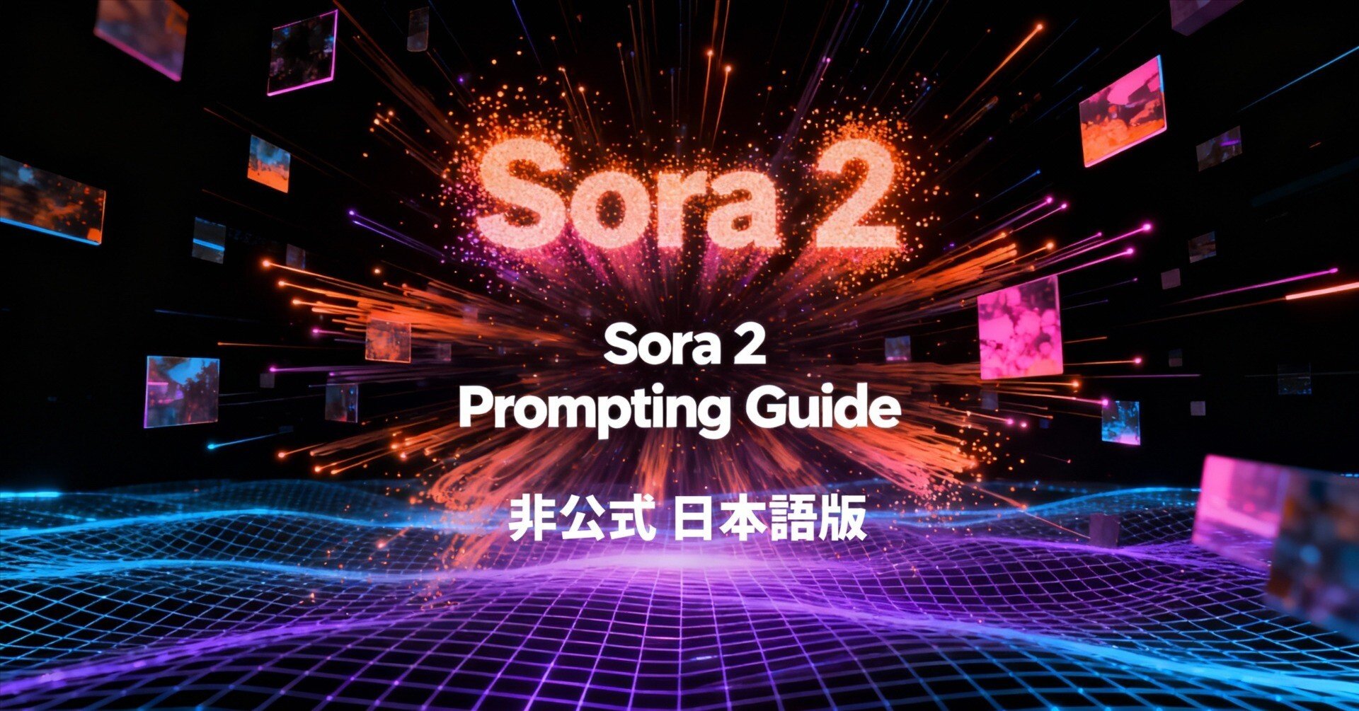 非公式翻訳】Sora2 プロンプト・ガイド｜いにしえ@AIクリエイター