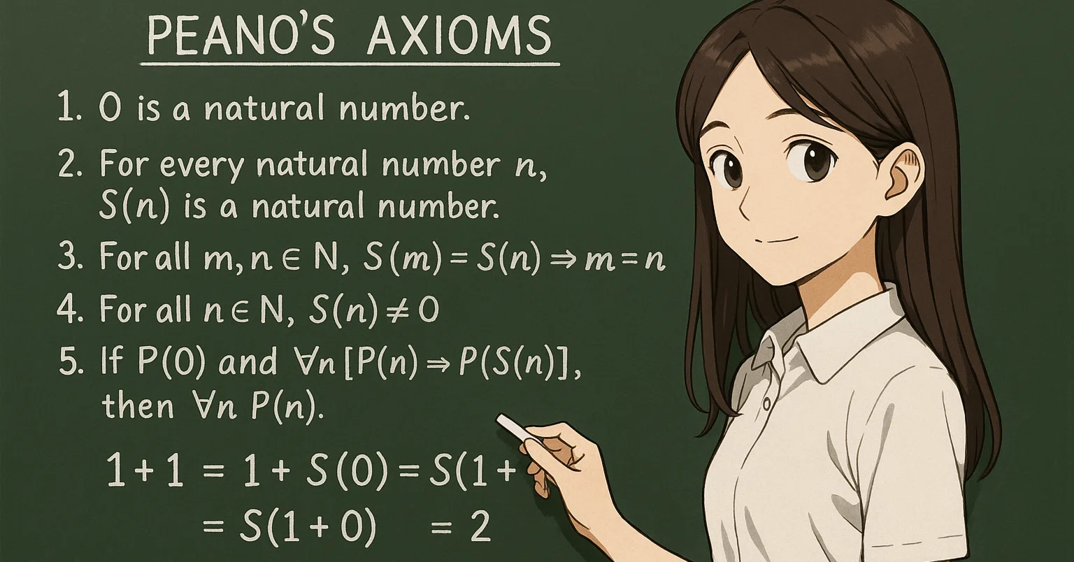 f*n様 セントポーリア AP Peano's Axiom 幻級 📘 Peano Axioms (Proof of 1+1=2)｜落ちこぼれ理工系学生