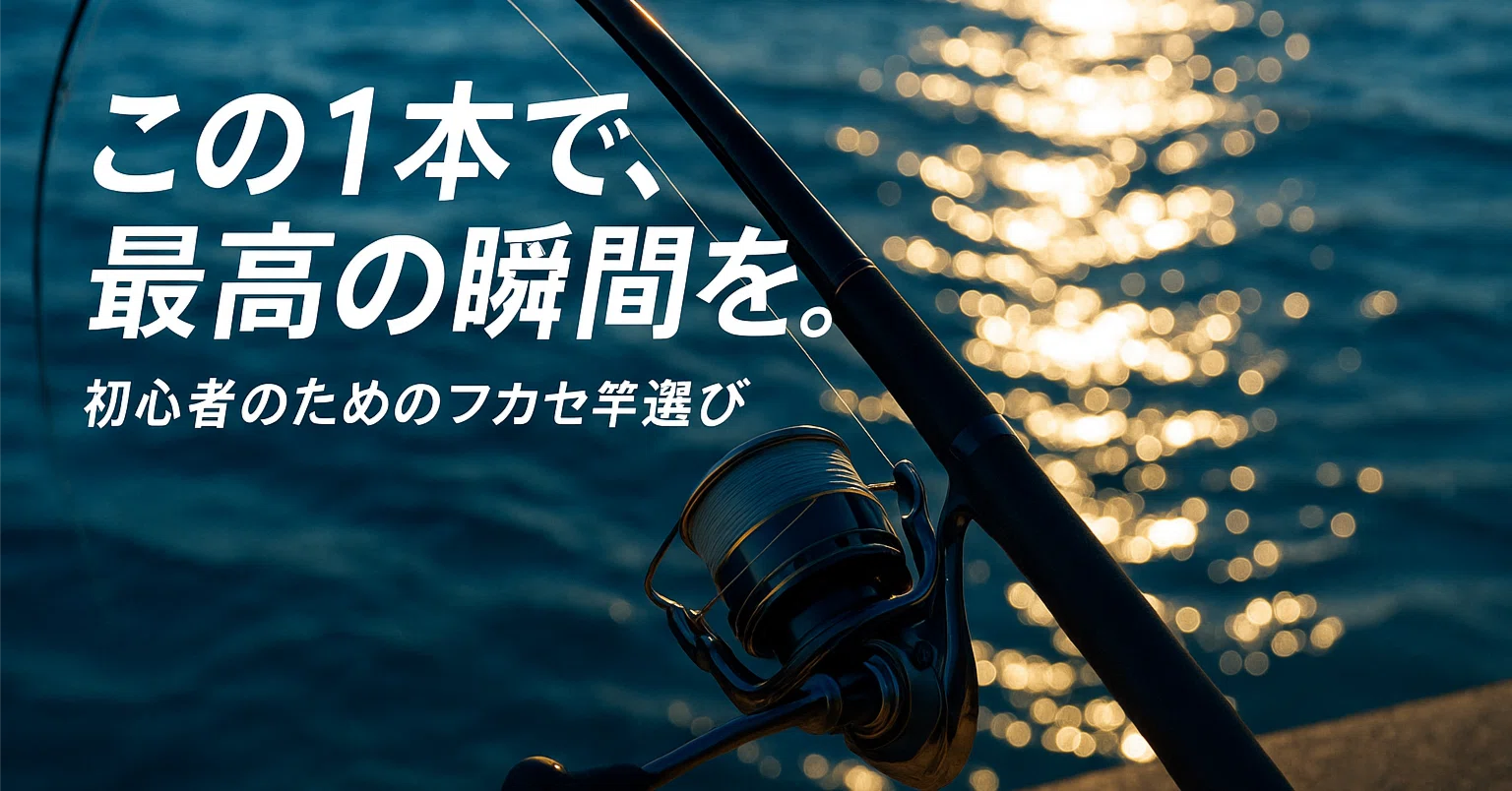 失敗させねぇ】フカセ釣りの竿選び完全ガイド｜初心者が迷わず最初の1 