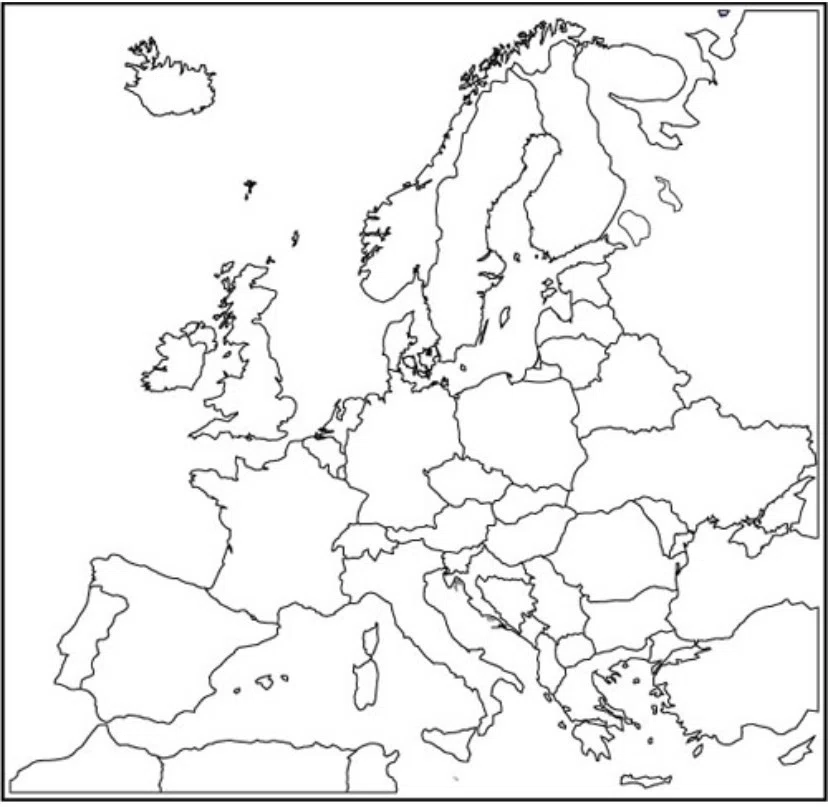 世界地図うろ覚え選手権 ヨーロッパ編 フェルメンタール 発酵したパン生地のようなブログ Note 世界地図うろ覚え選手権 ヨーロッパ編 フェルメンタール 発酵したパン生地のようなブログ Note