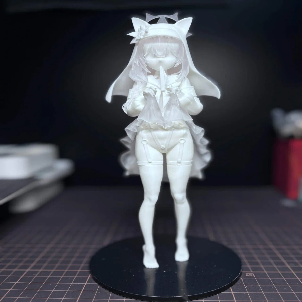 ブルーアーカイブ 伊落マリー 塗装済 完成品 水着 フィギュア ガレージ 