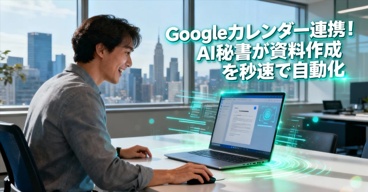 [n8n] AI Secretary Automatically Creates Materials from Google Calendar ...