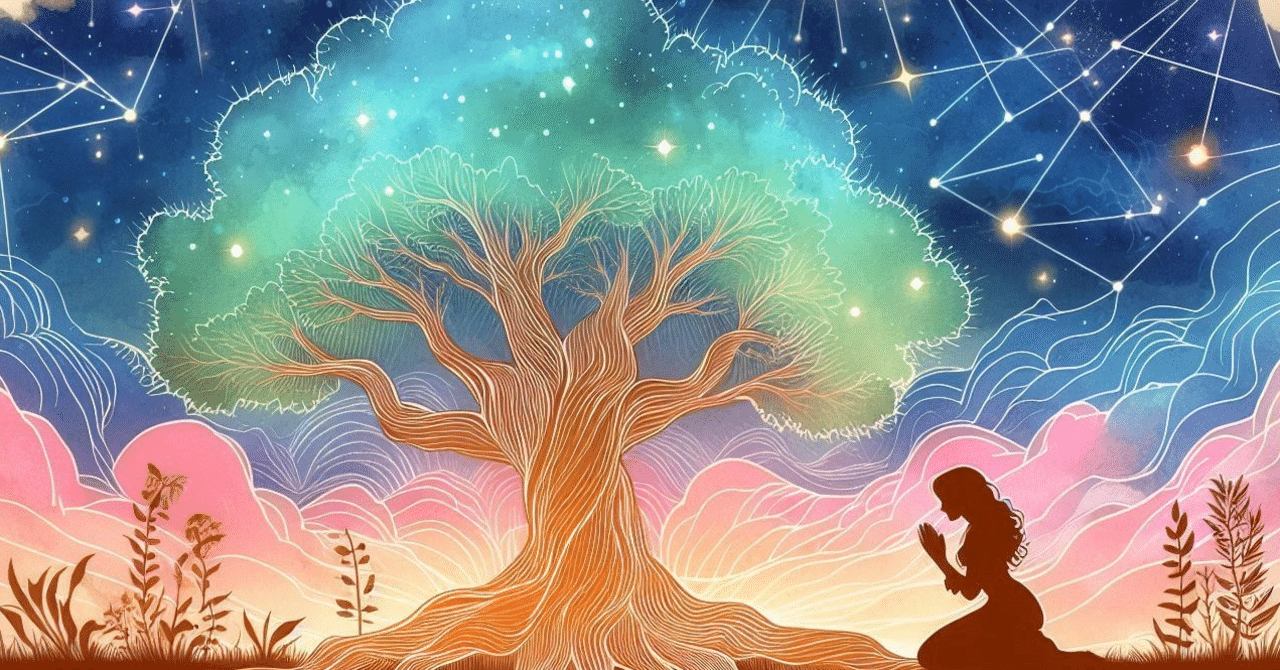 389[生成AI]星空と雪、ファンタジーの風景・スケッチ集[Image Creator