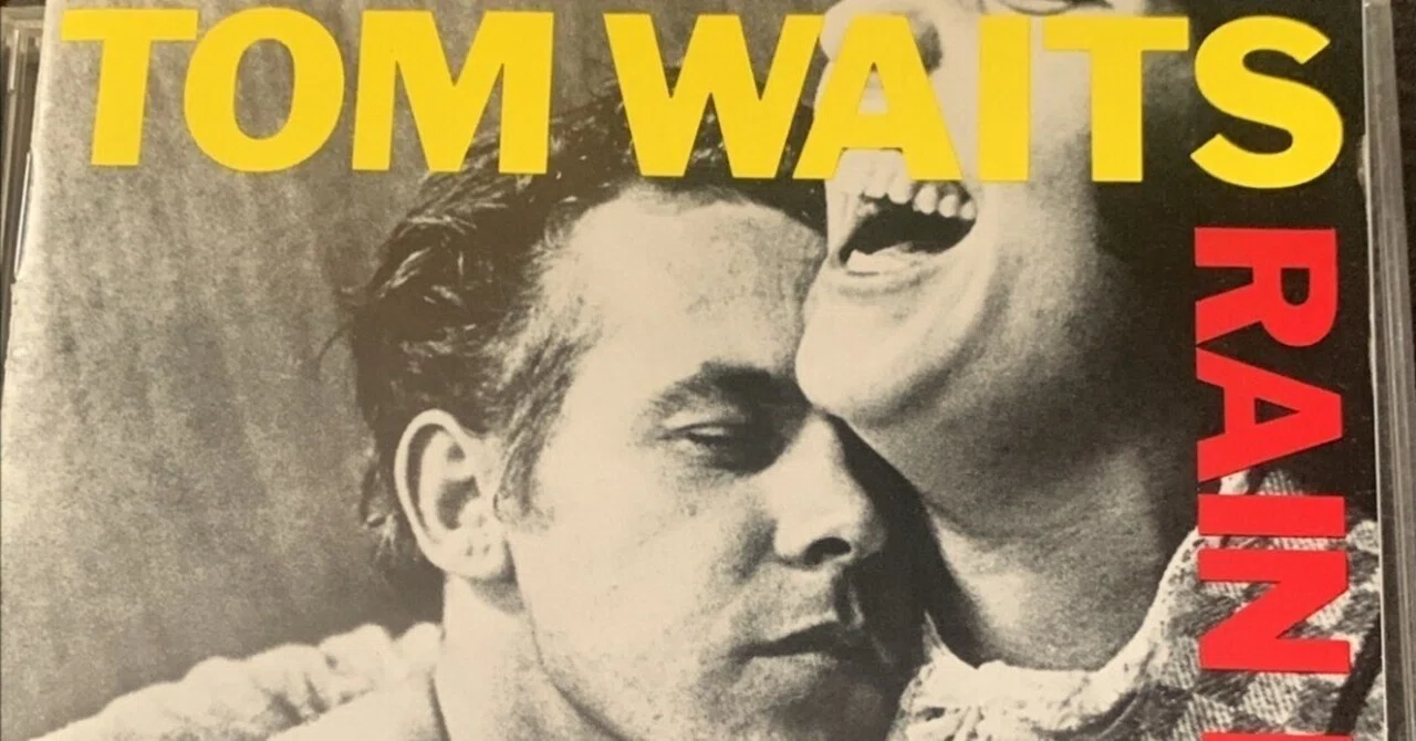 帯付き トム・ウェイツTom Waits レコード LP レインドッグトム 