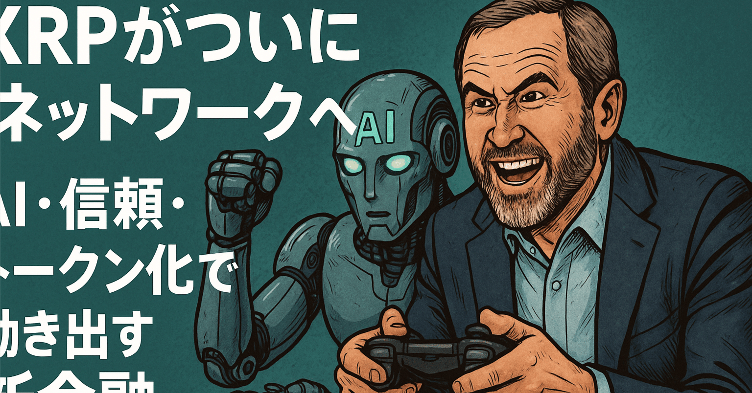 XRPがついに“ネットワーク”へ──AI・信頼・トークン化で動き出す新金融｜光本貴一｜XRP / Ripple