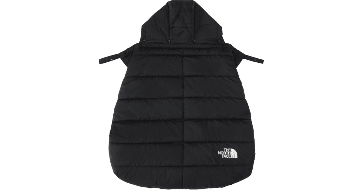 THE NORTH FACE ベビーシェルブランケット 黒 THE NORTH FACE 抱っこ紐 抱っこひも / ベビー シェル