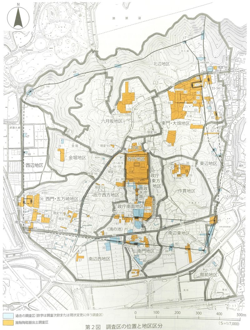 1.調査区配置図