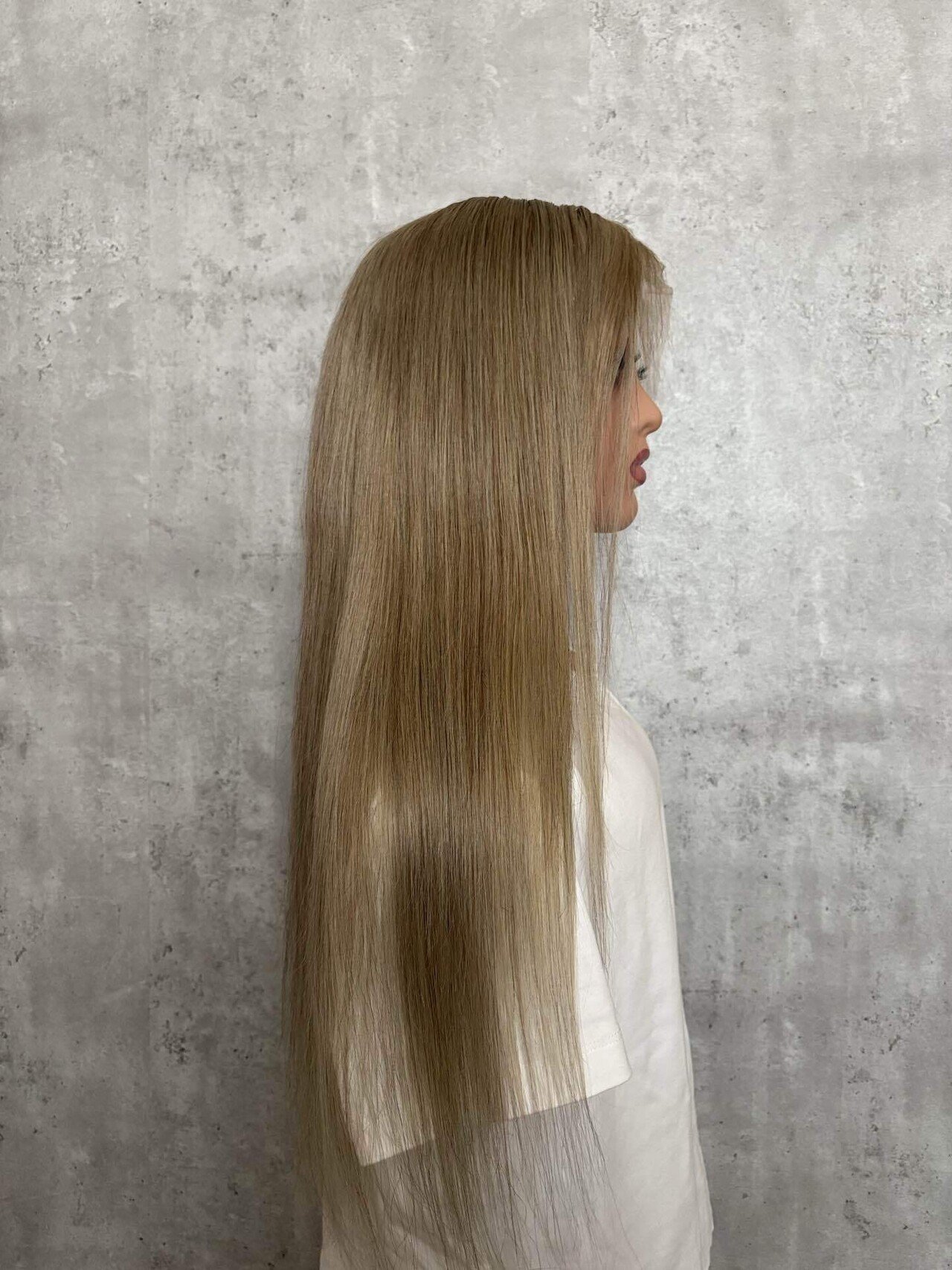 【美品】中古｜人毛100％フルウィッグ｜アッシュブロンド エクステの値段を知って、ウィッグの価値に気づいた話｜サロン品質を3