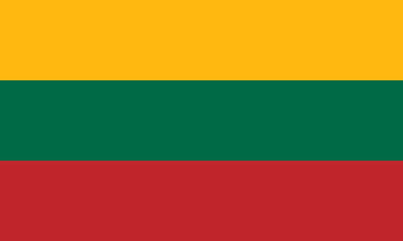 リトアニア　国旗
