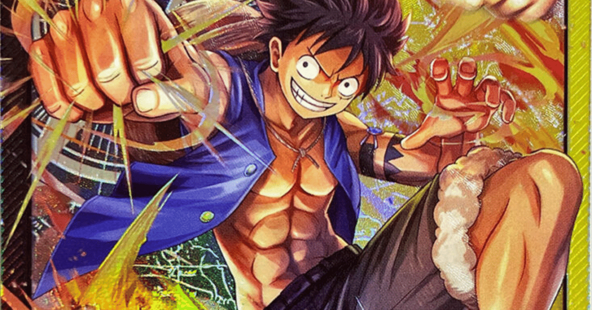 13弾環境 最強構築の黒黄ルフィ解説！｜【最強】ワンピース