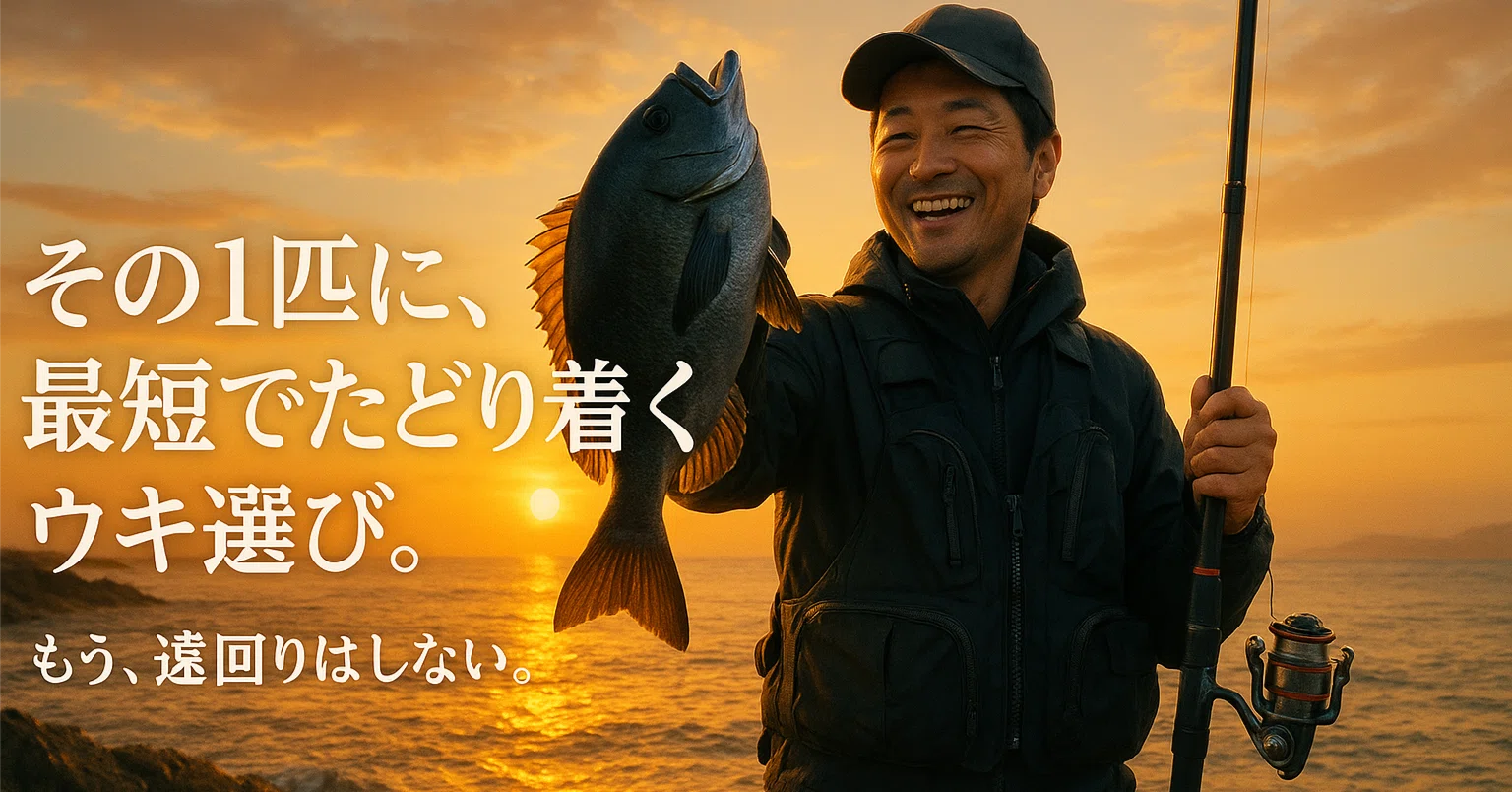 フカセ釣り用ウキ フカセ釣りのウキ選びで迷うな！最初に揃えるべき3つはコレだ｜フカセ