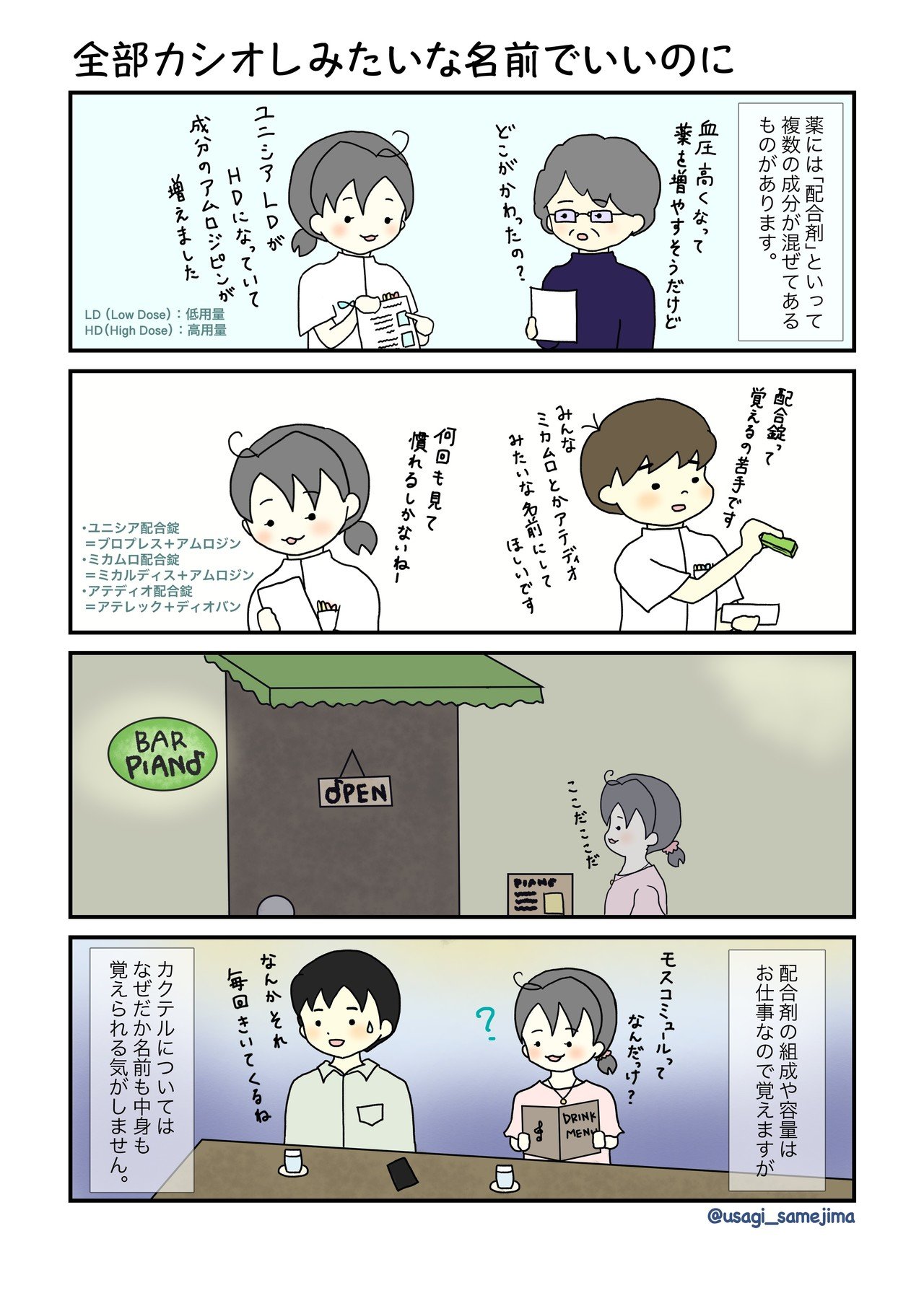 薬剤師 鮫島うさぎの日常 マンガまとめ Rp 16 30 鮫島 うさぎ Note