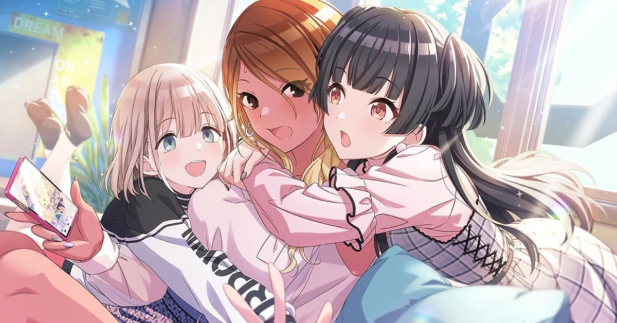 シャニマス ストレイライト 芹沢あさひ 黛冬優子 和泉愛依 黛冬優子 #芹沢あさひ #和泉愛依「LINKs」Straylight