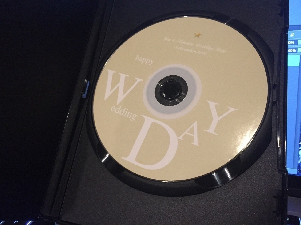 結婚式生い立ちムービーのdvdジャケット イノショー Note