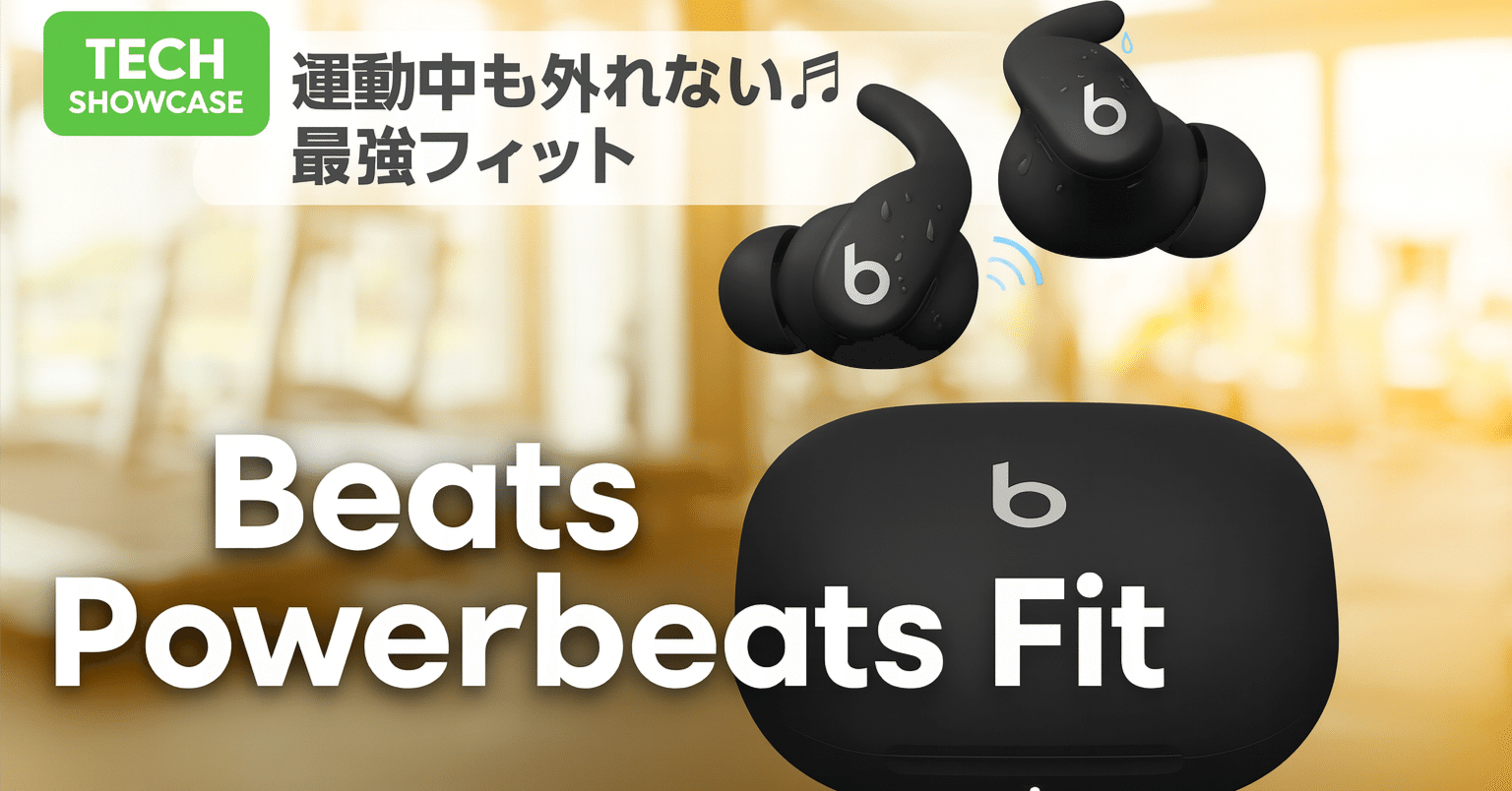 新着ギア〉 Beats Powerbeats Fit — 耳掛けでブレにくいスポーツ向け