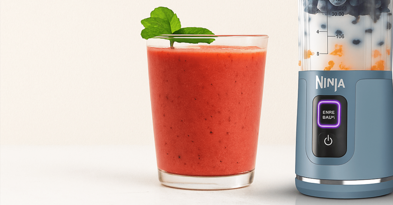 コードレスでどこでもスムージー。Ninja Blastで変わった朝時間｜ほの
